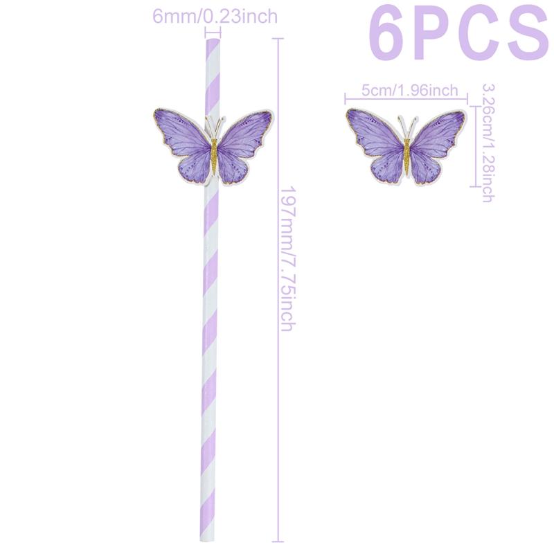 6pcs Animal Paper Drinking Straw LIon Tiger Jungle Birthday Party Forset Safari Party Supplies Kids Wild One Birthday Decoration