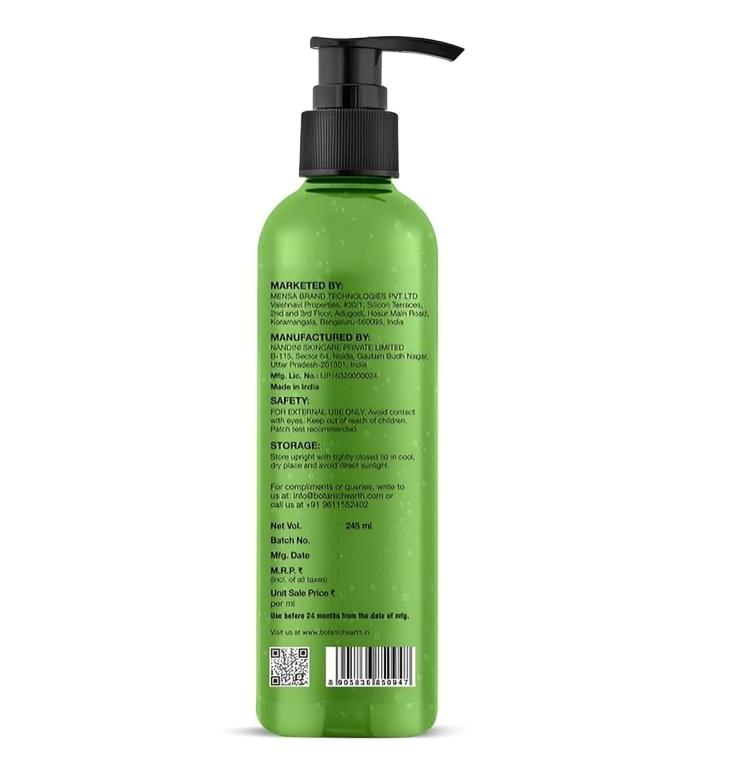 Botanic Hearth Calendula, Neem & Salicylic Acid Body Wash 245ml