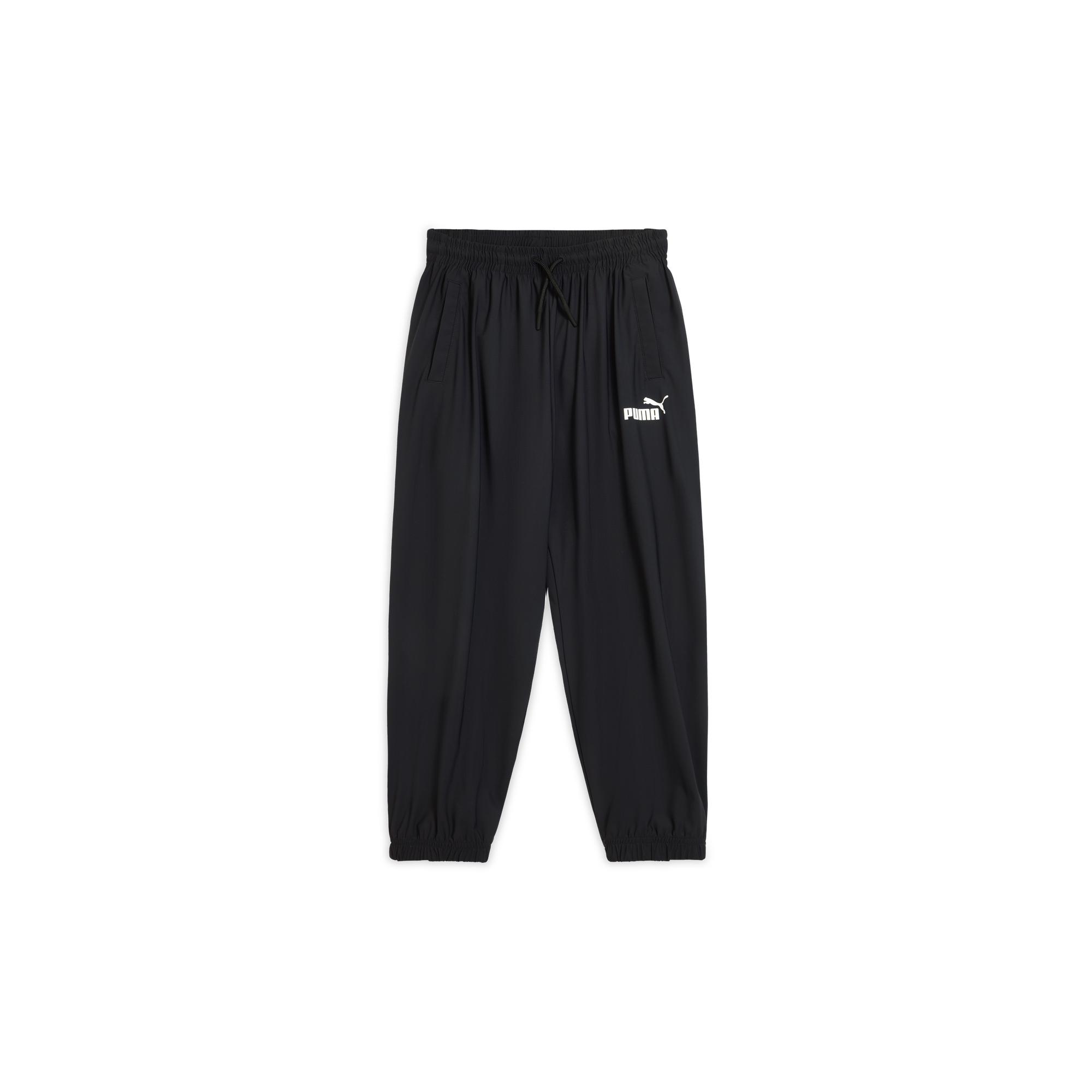 Puma Брюки Ss25 Логотип бренда Wiseaircon Уличные Охлаждающие Защита от солнца Комфорт Детские брюки Черные 950454-01 130