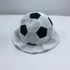 Soft Soccer Head Cover Comfortable Halloween Cap Cartoon Football Headgear  Sports Fans