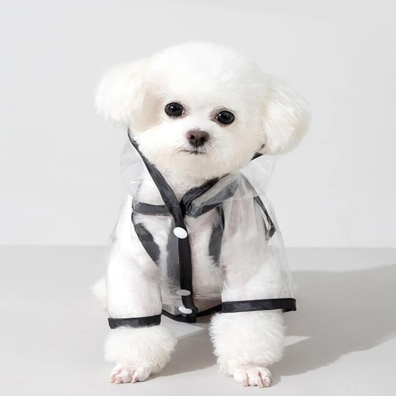 

Puppy Transparent Raincoat XL