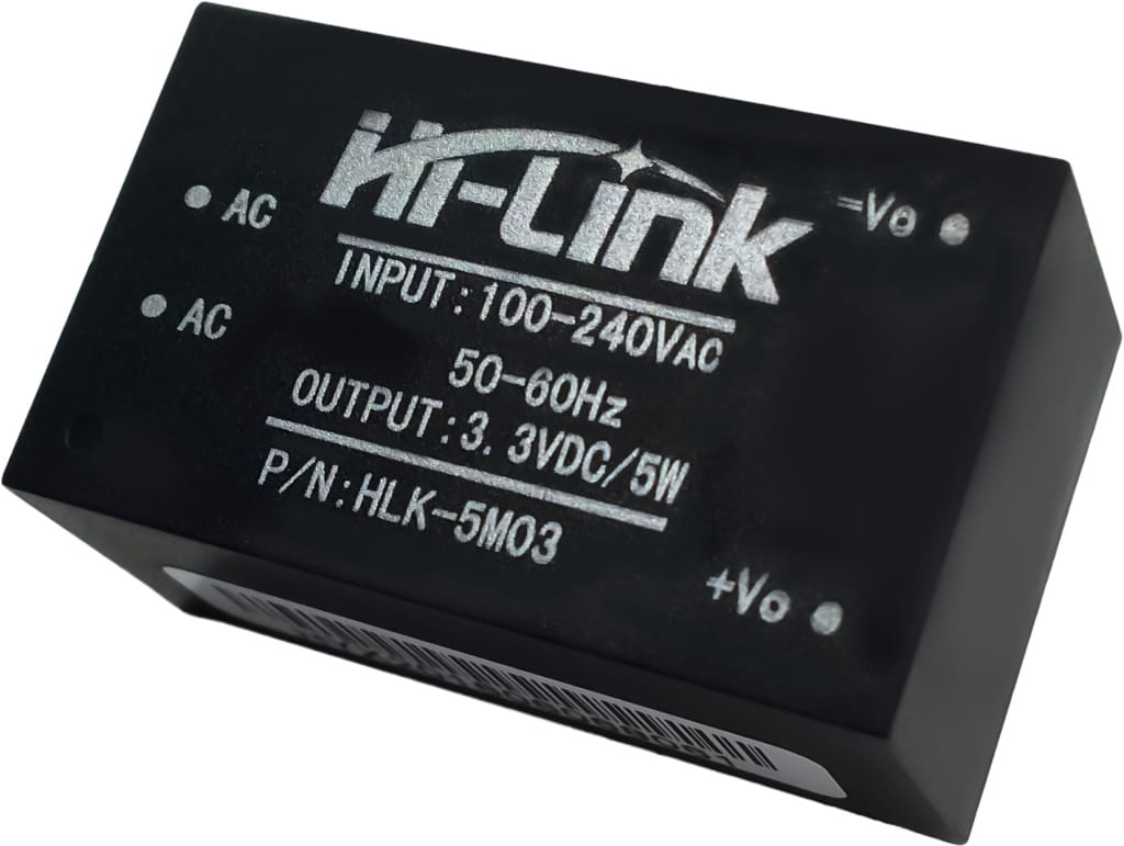 Power Supply 240V / 3.3V 1500mA HLK-5M03 Print Version