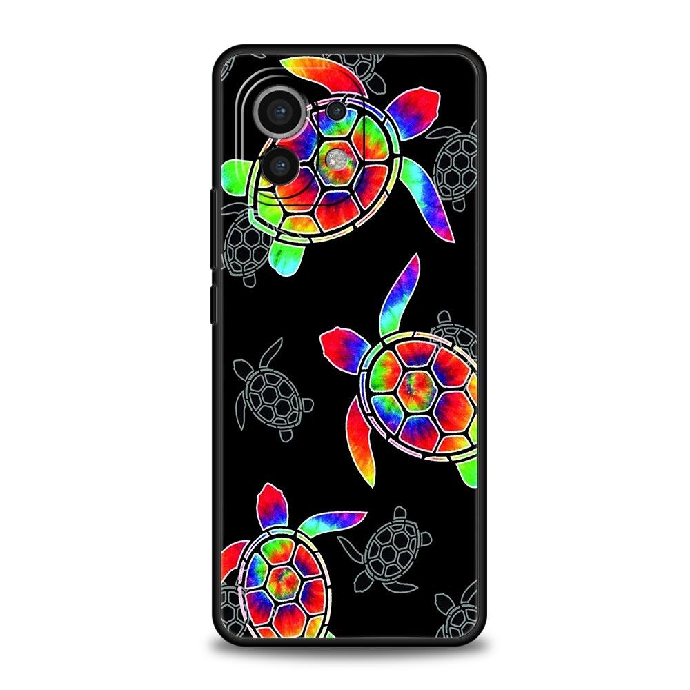 lovely Cartoon sea turtle ocean blue Case For Xiaomi 14 13T 12T Pro 12 13 11 Ultra Mi Note 10 Lite 10T 5G Pro 11T 11i 9T Cover