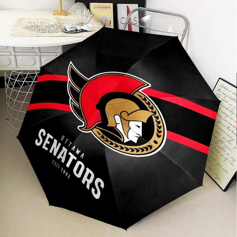 Senators Heritage Umbrella Folding umbrella, automatic umbrella 8-Frame for Travel, camping Use Gift for Halloween Christmas