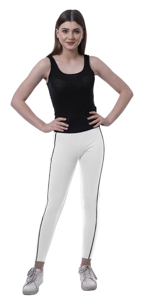 Moomaya High Waist Leggings For Womens Pull On Soft Yoga Pants-3W