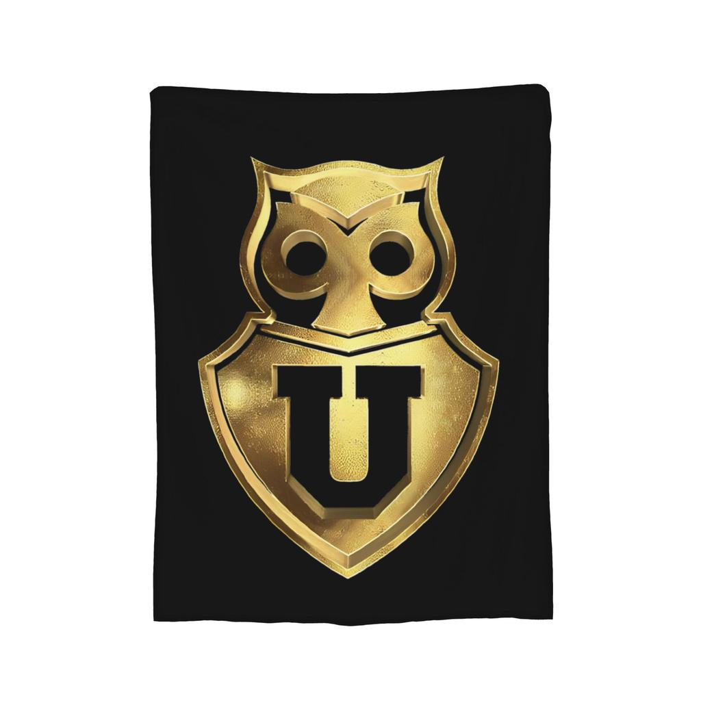 Club Universidad de Chile Copa Chile Flannel Throw Blanket Soccer Blanket for Home Car Super Warm Quilt,