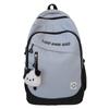 Schoolbag Simple Schoolbag Japanese Ins Mori Small Fresh Middle School Student Backpack Multi-compartment Primary School Student Lightweight Backpack