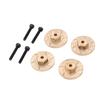 RC Brass Hexagonal Counterweight Adapter Wheel Weights Hex Adapter for Kyosho for Mini Z for Wrangler 1 18 1 24 RC Car