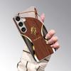 Dragon Head Pattern 2D Phone Case for Samsung S26 S25 S24 S23 S22 S21 S20 A56 A36 A16 Electroplated Glass Protective Cover