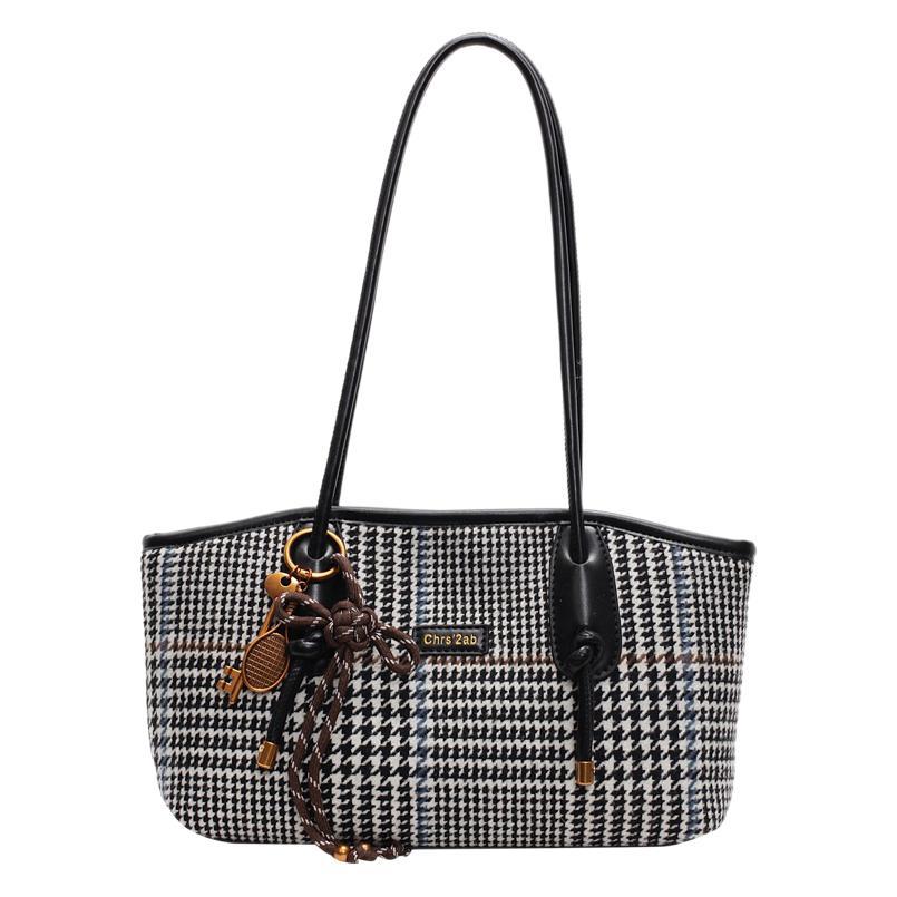 Premium texture autumn and winter explosive shoulder bag large-capacity commuter big bag women's 2025 new trendy commuter tote bag