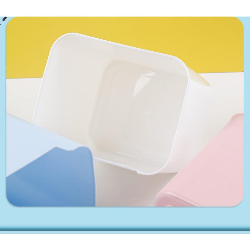 Large Capacity Drop Resistant Simple Style Desktop Pen Holder Stationery Storage Pencil Case