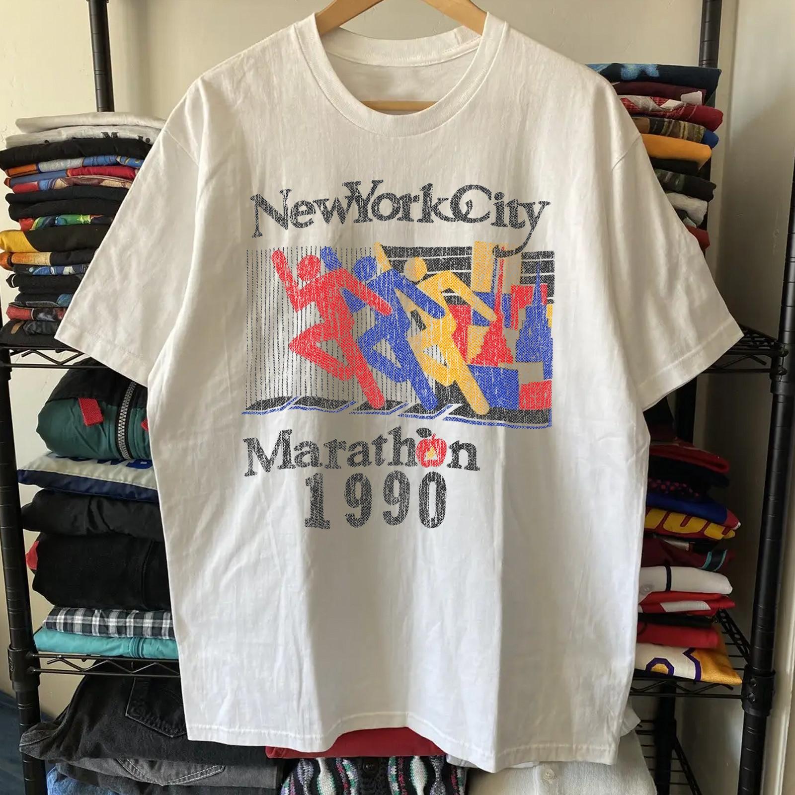 NYC Marathon Rare T-Shirt White S S