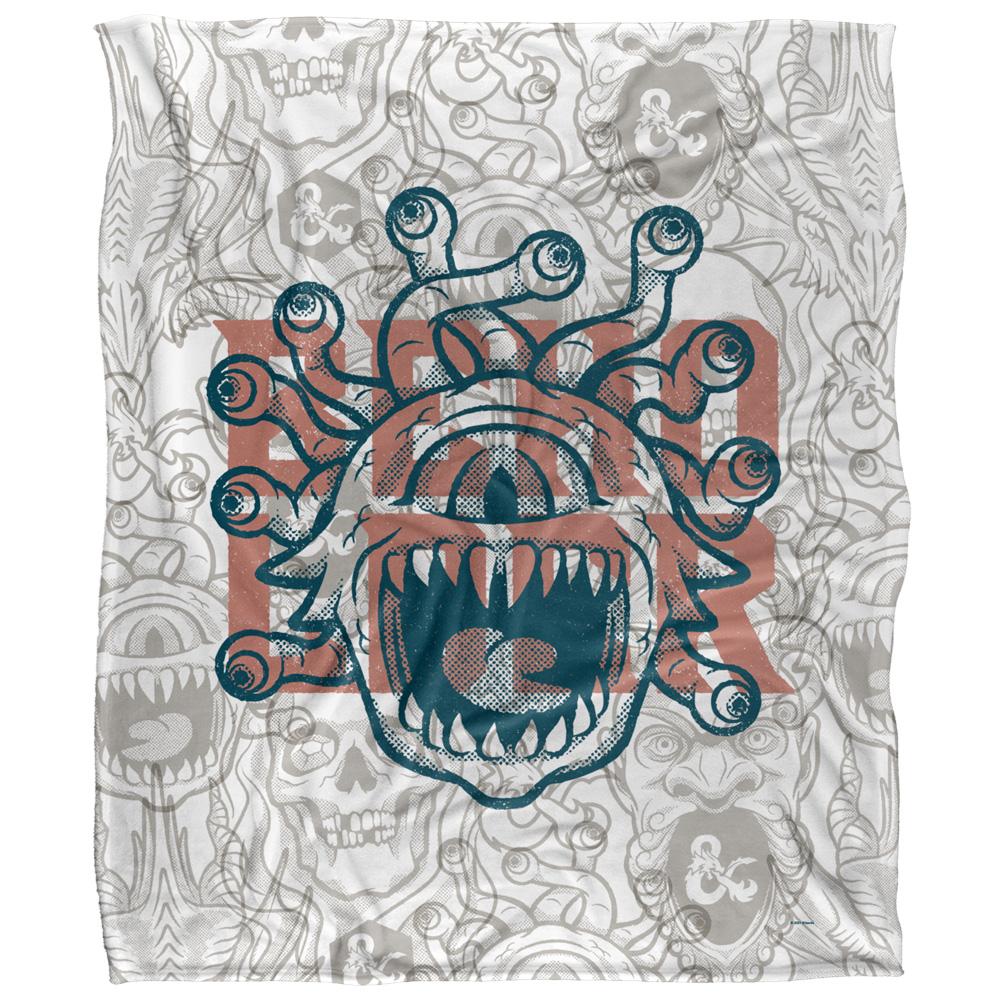 Dungeons & Dragons Retro Beholder Blanket