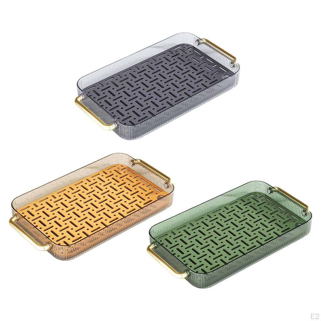 Drainage Drain Tableware Display Non Household Plate Fruit Vegetable Holder for Room Buffet