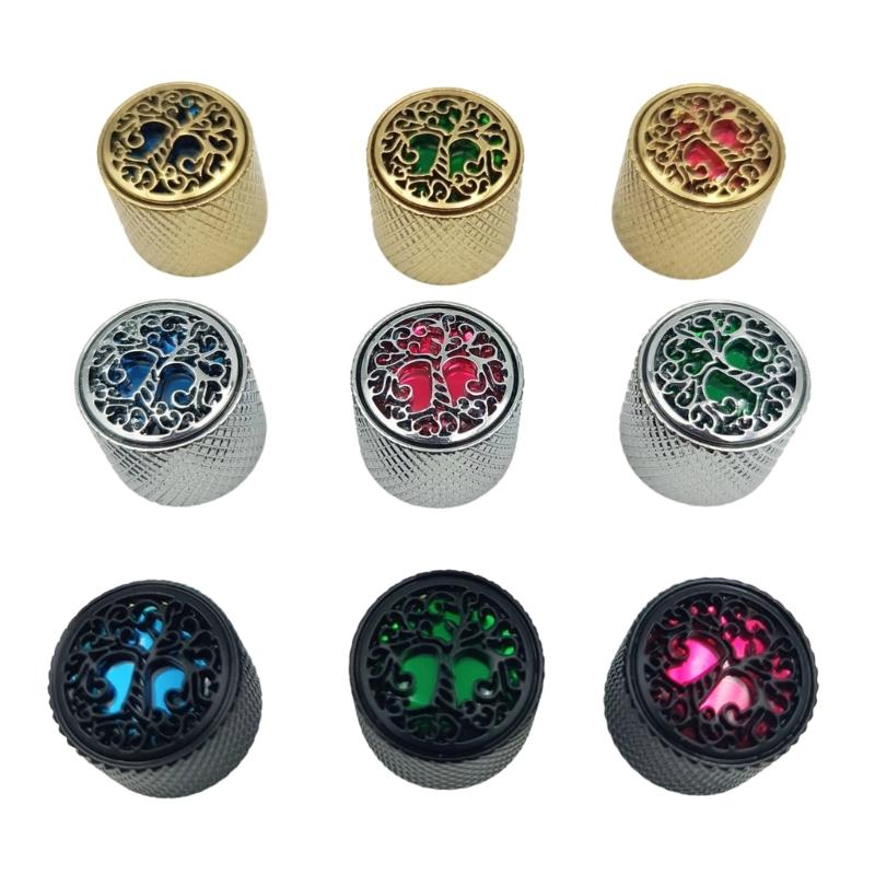 Guitar Volumes Control Knob 6mm Shaft Hole Potentiometer Knobs Replacement Electric Guitar Effect Pedal Knobs