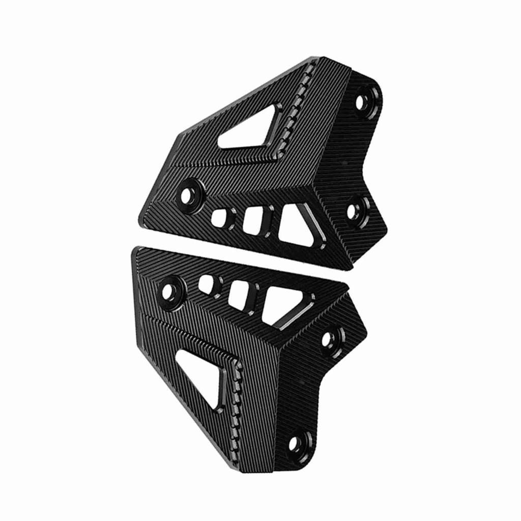 Motorcycle Footrest Foot Peg Protector Heel Protective Cover Guard for  900 2017 Black