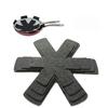 3/6Pcs Pot Pan Felt Protectors Divider Pads Heat Resistant Prevent Scratching Separate Mat Surfaces For Cookware Kitchen Tool