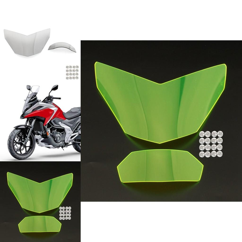Hodna Nc750 Motorcycle Headlight Protection Cover Durable Fluorescent Grey Shield