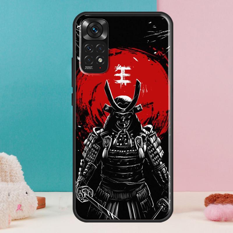 Japanese Samurai Case For Xiaomi Redmi Note 14 12 11 9 10 13 Pro 9S 10S 11S 12S Redmi 13C 10C 12C 14C Cover