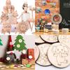Wooden scrapbook plywood circles 50pcs Wheel for painting and decorating 5cm