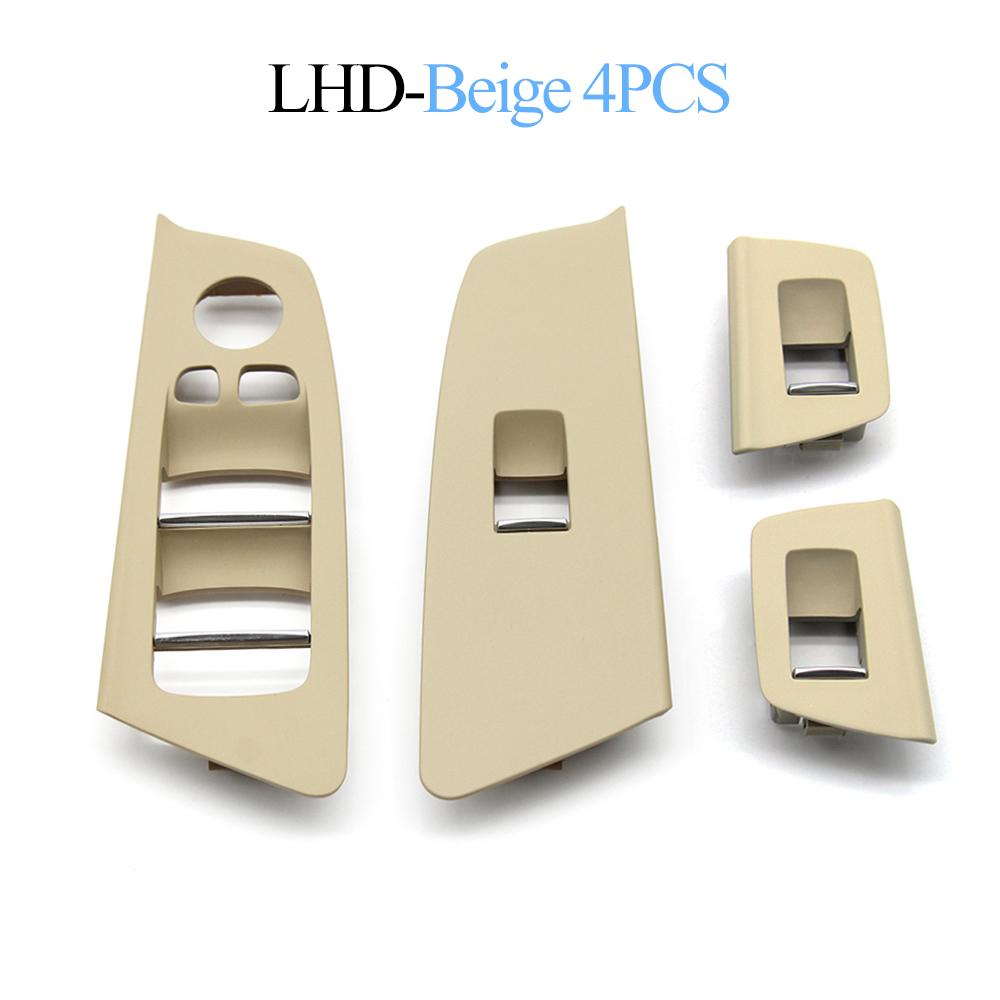 LHD Car Interior Left Right Door Window Lift Switch Cover Panel Trim For BMW 5 Series M5 G30 G31 F90 525 528 530 540 2017-2021
