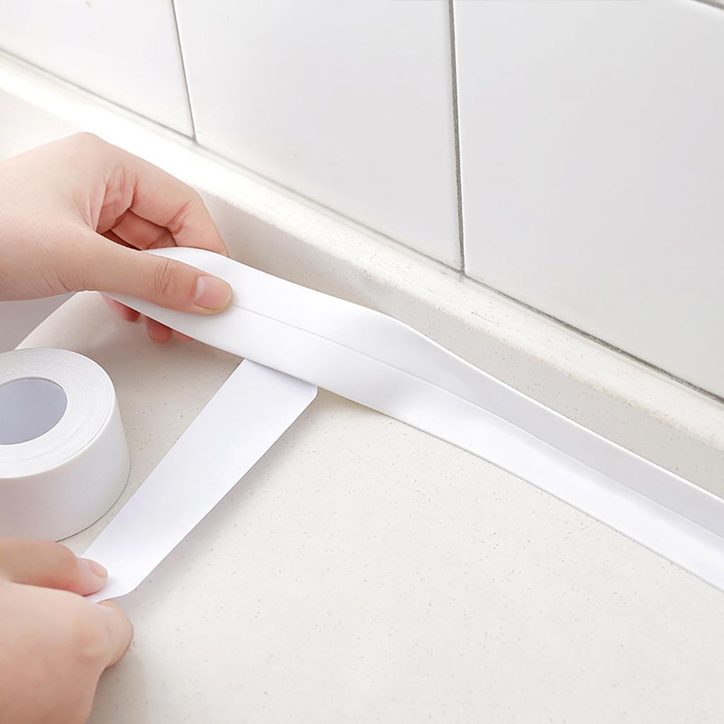 Kitchen And Bathroom Waterproof And Mildew Proof Tape Kitchen Joint Sealing Strip Waterproof Strip Bathroom Toilet Gap Wall Corn