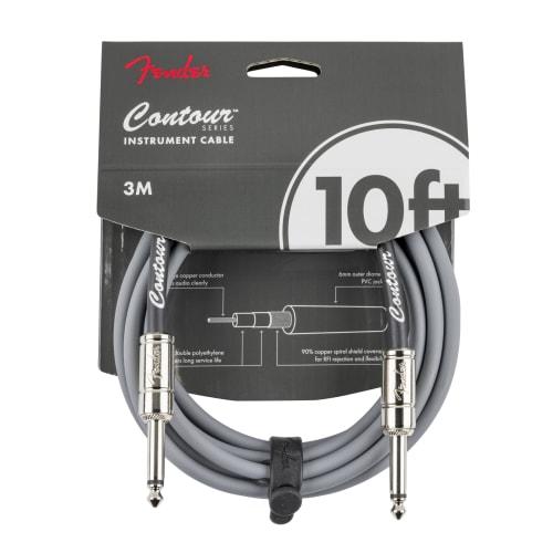 Fender Contour 10ft (approx. 3m) Cable Inca Silver Guitar Cable