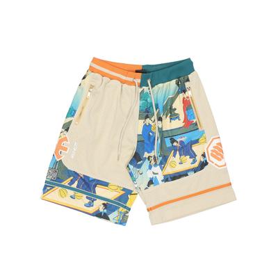 Li Ning Badfive Basketball Series Changan Youth Competition Sports Shorts Men Shorts Colorful AAPQ369-2