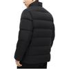 Anta Training Series Solid Color Logo Zip Stand Collar Short Down Jacket Men Jacket Black 152347914-5