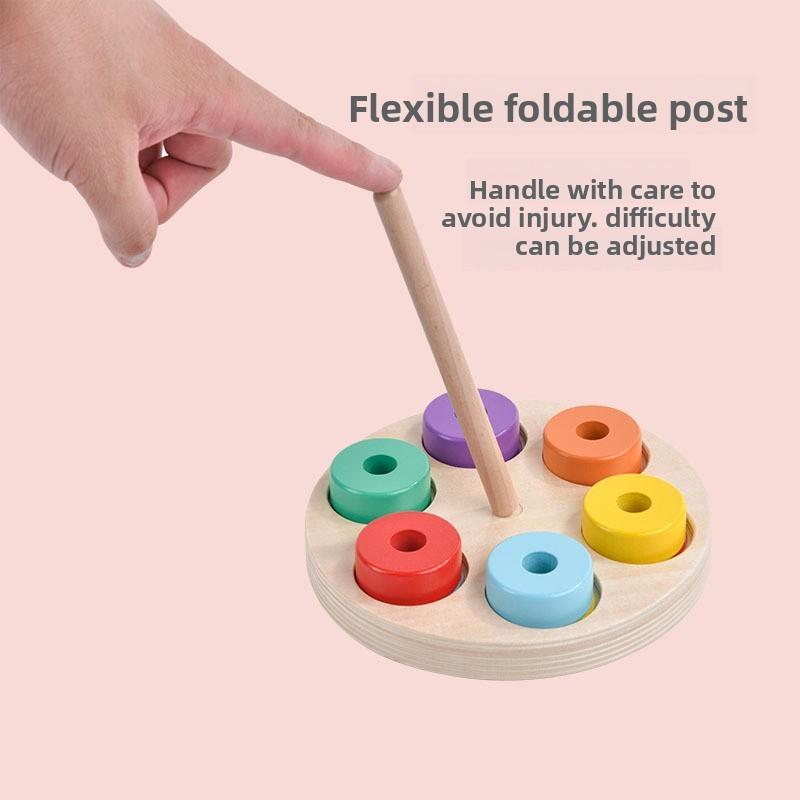 Education Puzzle Wooden Children Toys Preschool Learning Toddlers Montessori