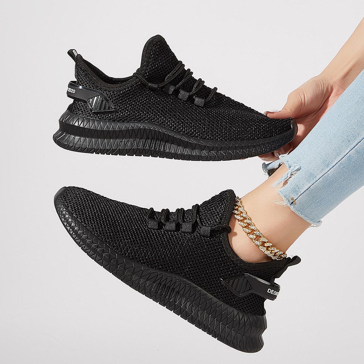 

Plus Size 44 Women White Sneakers Lightweight Casual Walking Shoes Student Shoes Sports Breathable Non-Slip Lovers Shoes 42