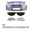 Headlight Washer Cover For BMW For Mini For Cooper For R50 R52 R53 2001-06 With Headlight Washer Nozzle 63126922155 63126922156