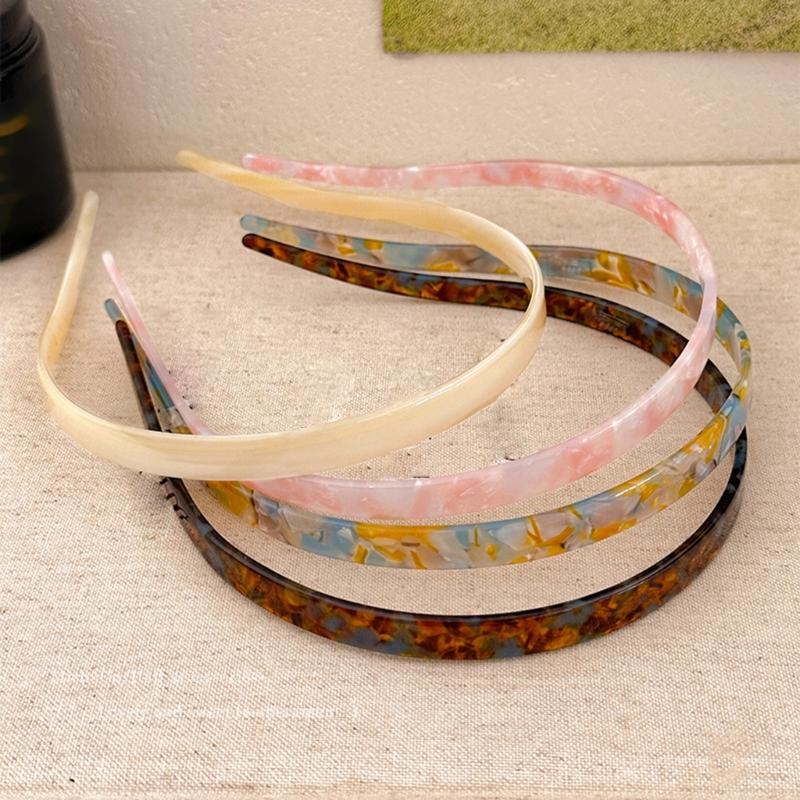Multipurpose Acetate Hairband Simple High Crowns Headbands Multi Functional Hair Accessory For Fashionable Style 2025