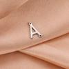 Cazador 5 Pcs/Lot Stainless Steel Gold Color Capital Letter DIY Charms for Jewelry 26 A-Z Alphabet Pendant for Necklace Bracelet