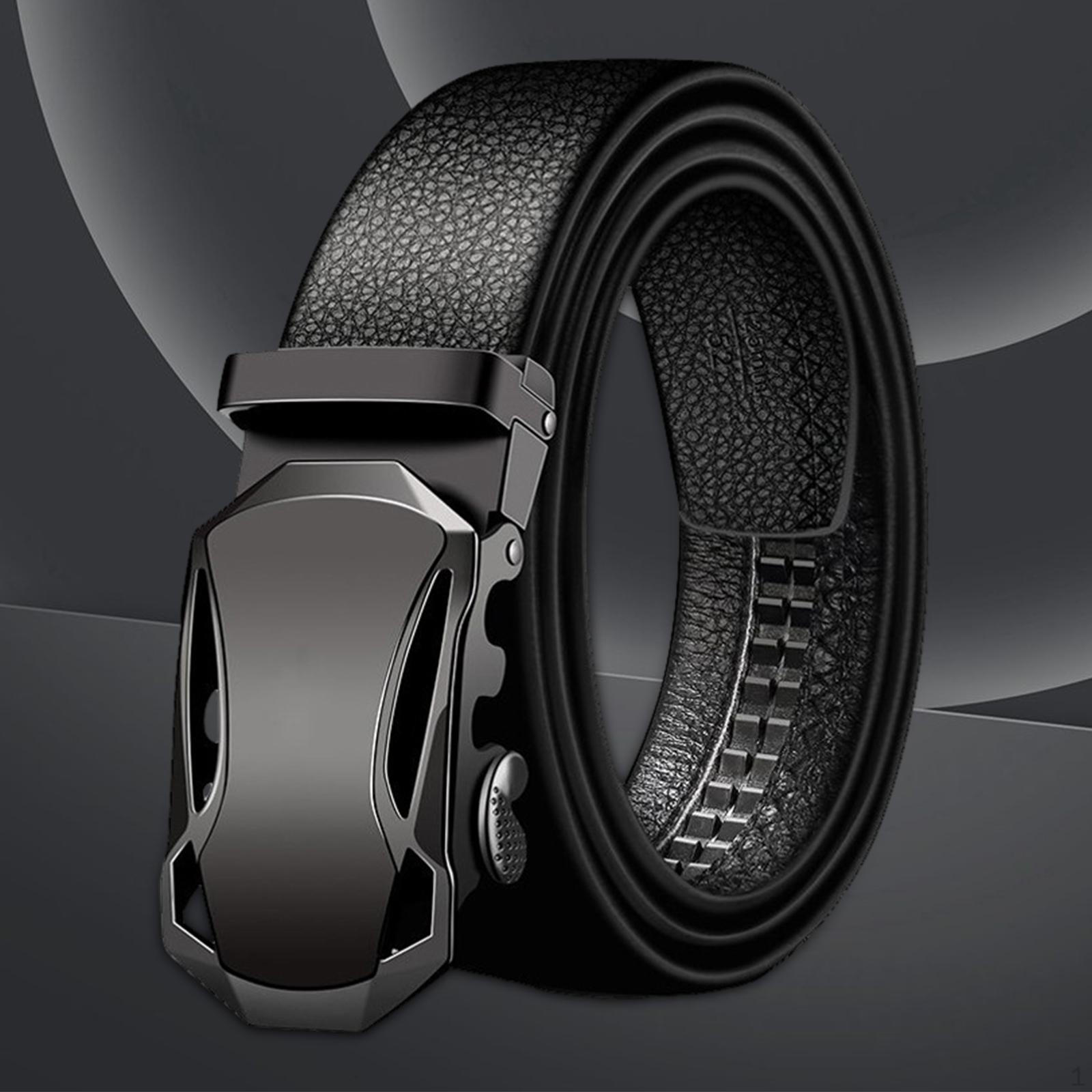 

Ремень для деловых брюк, мужской ремень с автоматической пряжкой для джинсов, костюм Style B