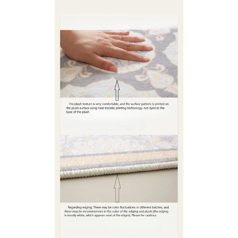 Tappeto da Pavimento a Lettera Tuftato Soffice You Look Good Tappeto per Area Antiscivolo Coreano Irregolare Tappeto per Soggiorno Tappetino per Piedi Sedia Camera da Letto Decorazione