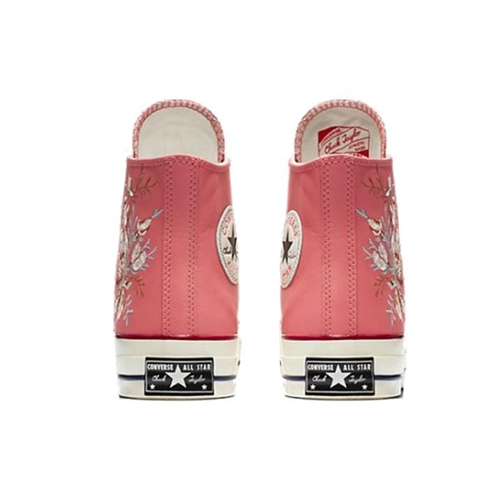 Chuck 70 Wmns Converse High 'Floral Embroidery - Pink Coral' Women's 561652C