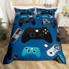 Gamepad Warm Comforter Cover R Beding Set Tens Video with Soft Fabric Duvet For Youth Children Kids Young Boys Modern Controler Bedspread