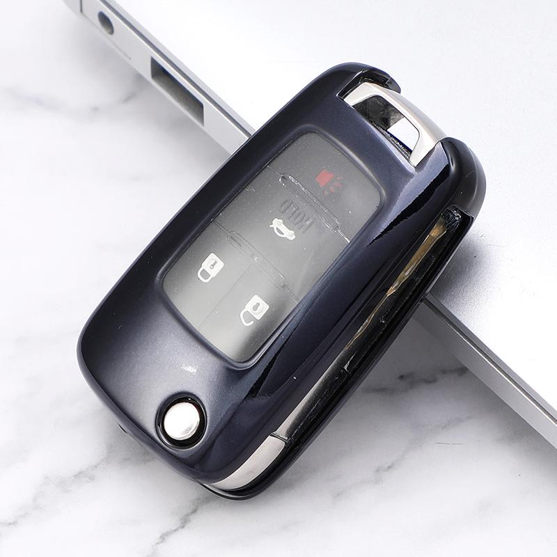 TPU Car Key Case Cover Keychain for Chevrolet Cruze Aveo Trax Malibu Captiva for Buick Opel Vauxhall Astra Corsa Insignia Mokka
