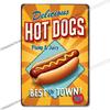 Retro Metal Tin Signs Vintage Food Ad Kitchen Wall Decor Home Art