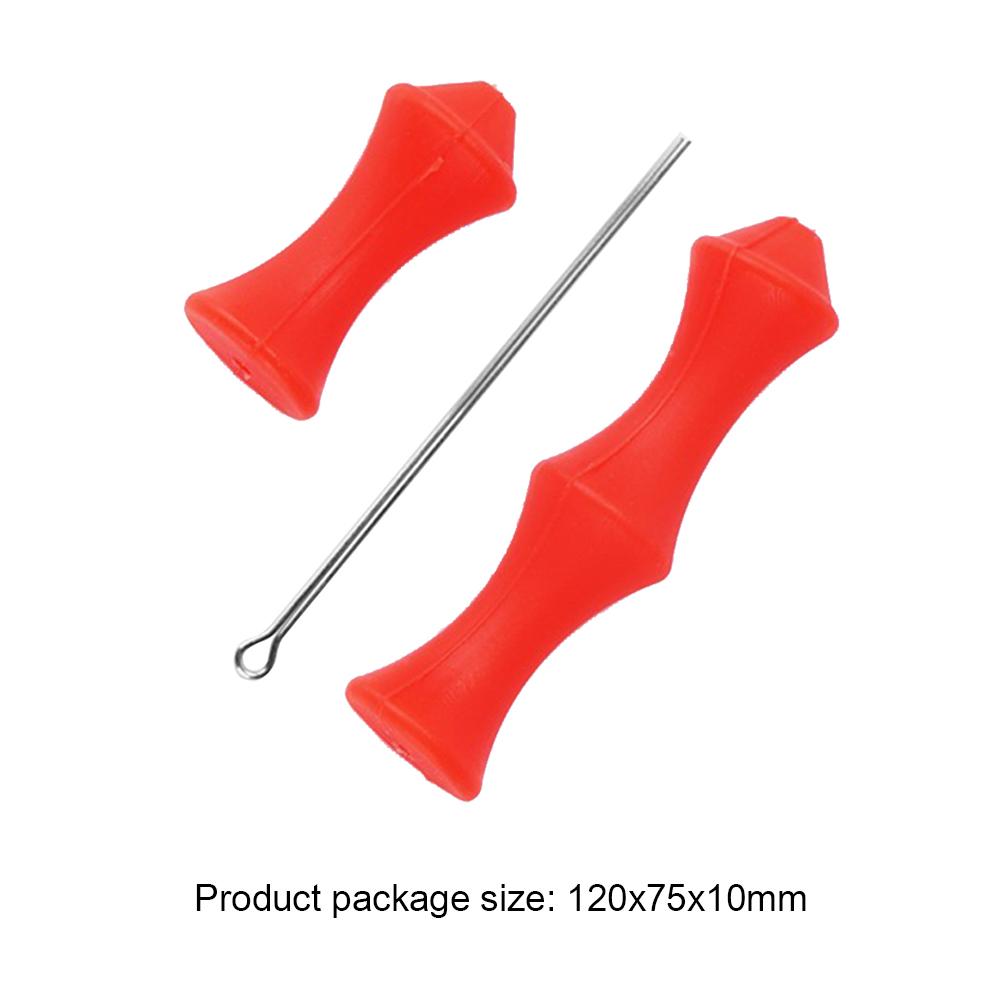 Silicone Bowstring Finger Savers Hunting Archery Shooting Practice Training Bow String Recurve Finger Guard Protector