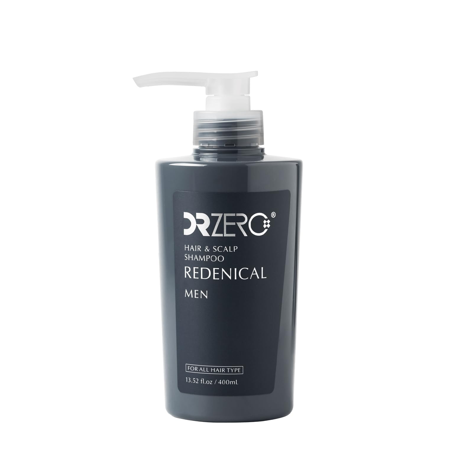 

DRZERO Redenical Шампунь для кожи головы для волос Сделано в Японии (Доктор. Нуль) & Мужчины, 400 мл, серый