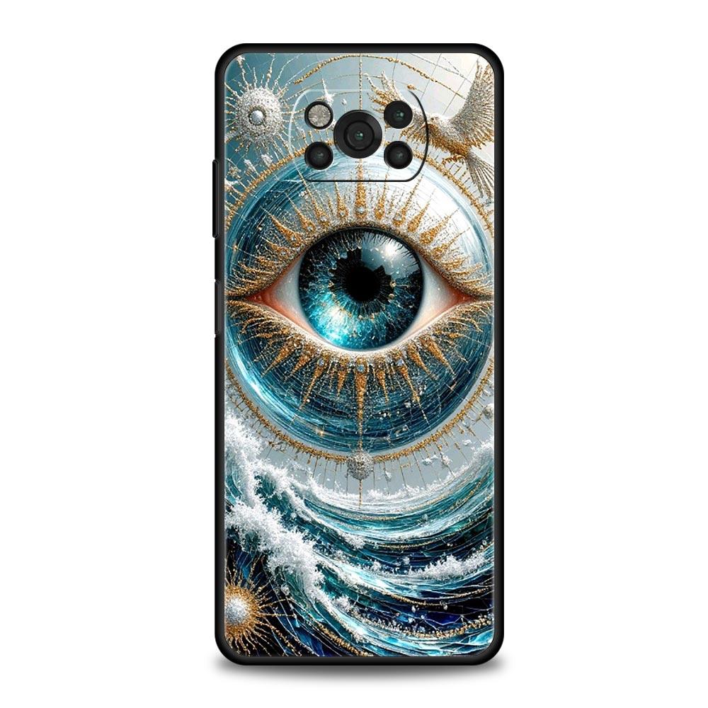 Fashion Eyelashes Eyes Phone Case Cover for Xiaomi Poco F7 Ultra F6 F5 F4 F3 X6 X5 X4 X3 NFC C51 C55 M4 GT 5G Soft TPU Shell