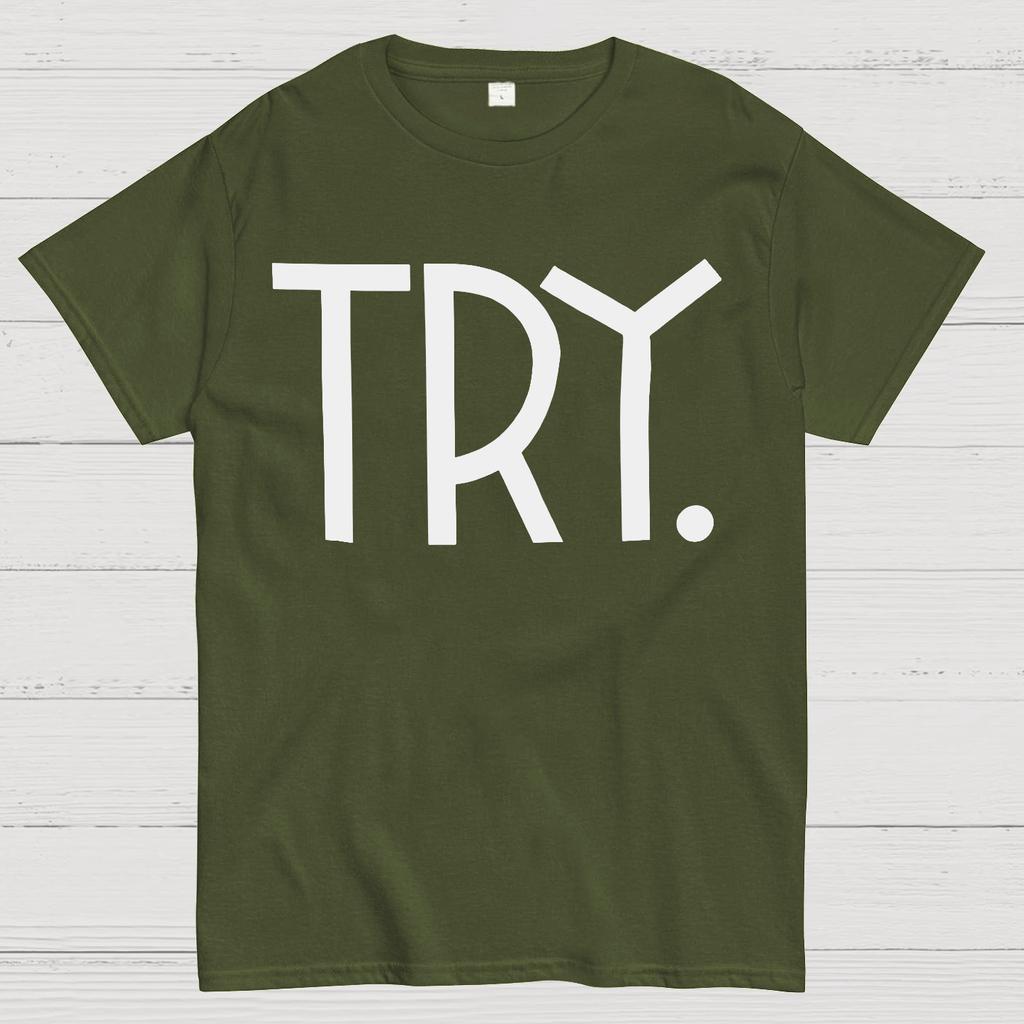 Try. Cotton Summer Casual Cool Loose T-Shirt
