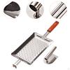 Pasta Hopper Tool Spaetzle Plane with Pastry Scraping Practical Rust Resistant Dumpling Press
