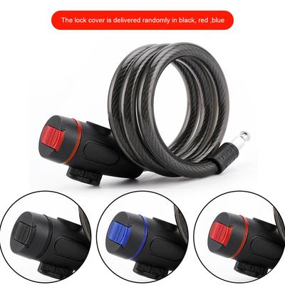 Univerzální zámek na motorku přenosný bezpečnostní zámek proti krádeži Vysoce bezpečný bezpečnostní zámek na horské kolo pro elektrokoloběžku
