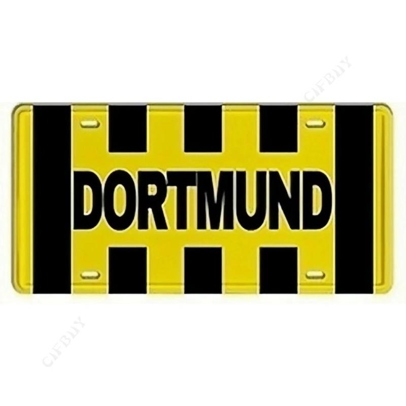 Souvenir Metal License Plate, Custom Auto Sign 15x30cm