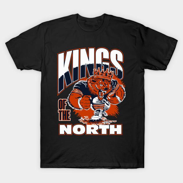 

Men Black Print T-shirt Chicago Bears Division Of Nfc North Champions 2025 No-Cut Transfer Paper Print Cotton Tshirt L чорний