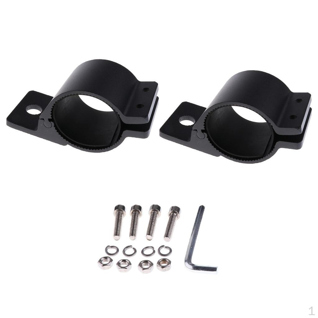 

1 пара 1,9 ~ 2,1-дюймовый трубчатый кронштейн для поворотной антенны, кронштейн для крепления точечного светильника