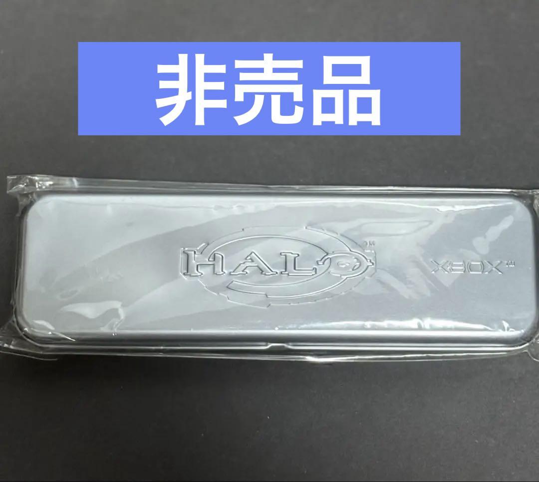 

[USED] [Not for Sale] Xbox HALO First Press Bonus: Dog Tag & Tin Pencil Case